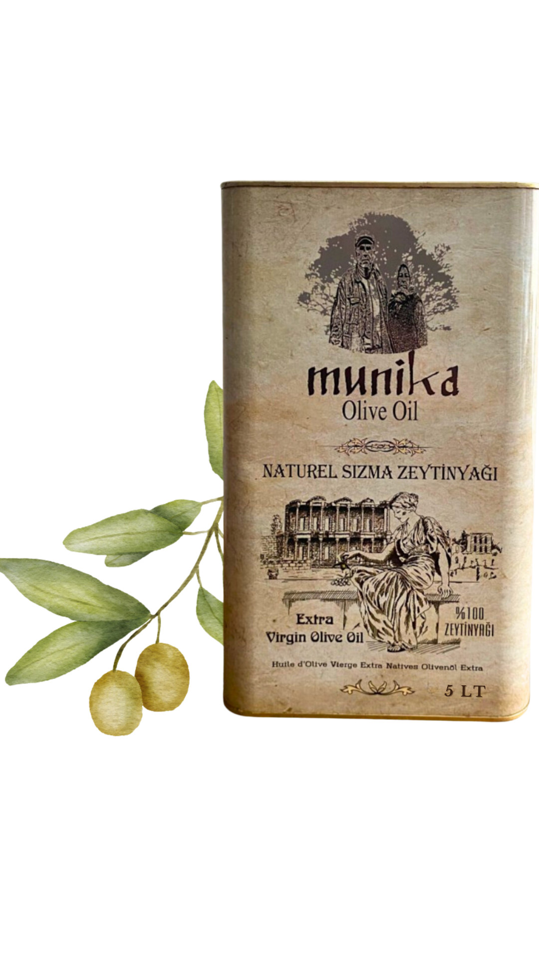 Munika Sızma Zeytinyağı 5 LT
